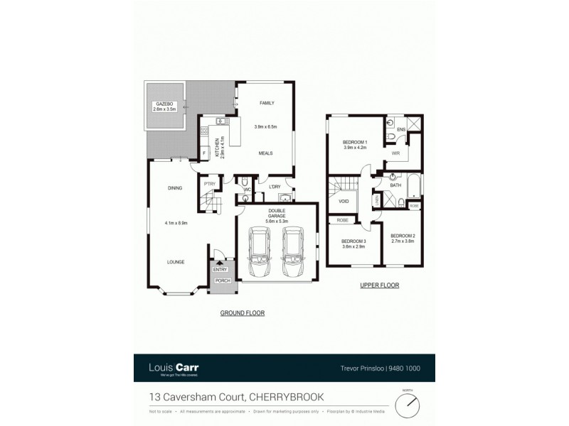 13 Caversham Court, Cherrybrook NSW 2126 Floorplan