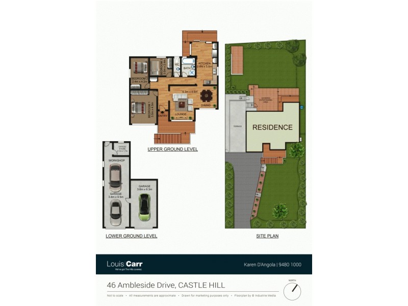 46 Ambleside Drive, Castle Hill NSW 2154 Floorplan