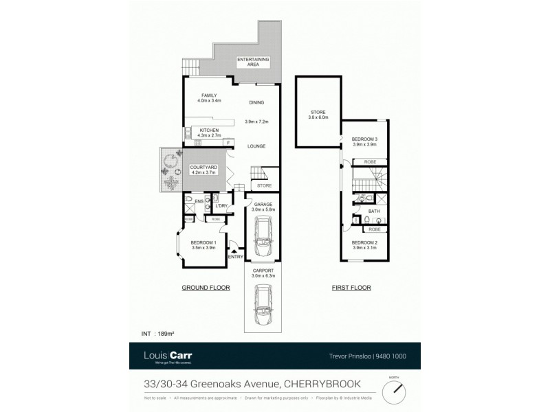 33/30-34 Greenoaks Avenue, Cherrybrook NSW 2126 Floorplan