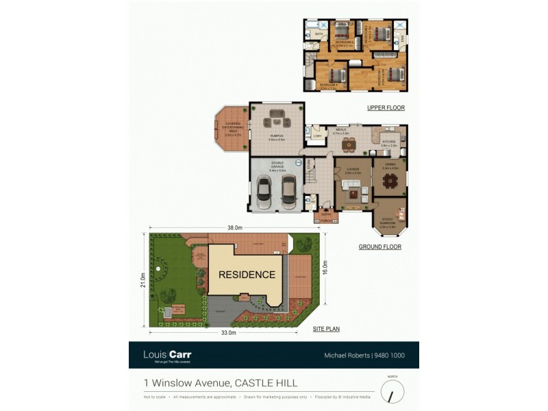 1 Winslow Ave, Castle Hill NSW 2154 Floorplan
