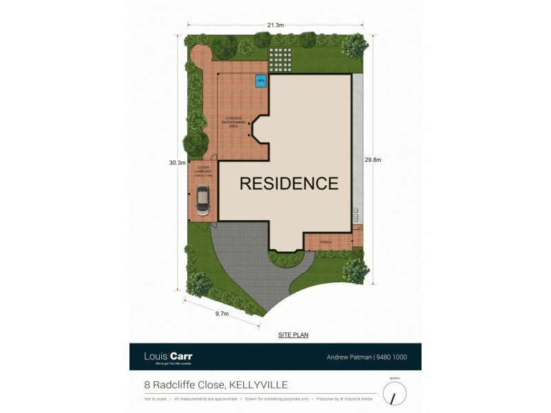 8 Radcliffe Place, Kellyville NSW 2155 Floorplan
