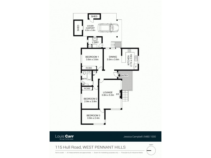 115 Hull Road, West Pennant Hills NSW 2125 Floorplan