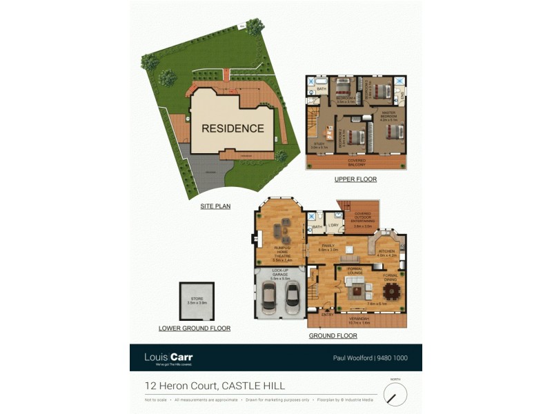 12 Heron Court, Castle Hill NSW 2154 Floorplan
