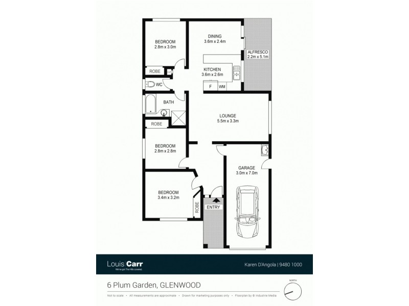 6 Plum Gardens, Glenwood NSW 2768 Floorplan