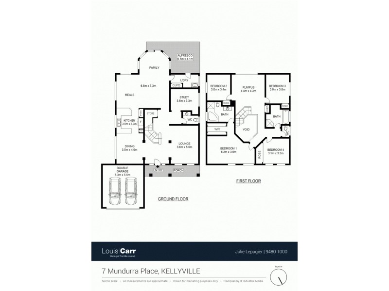 7 Mundurra Place, Kellyville NSW 2155 Floorplan