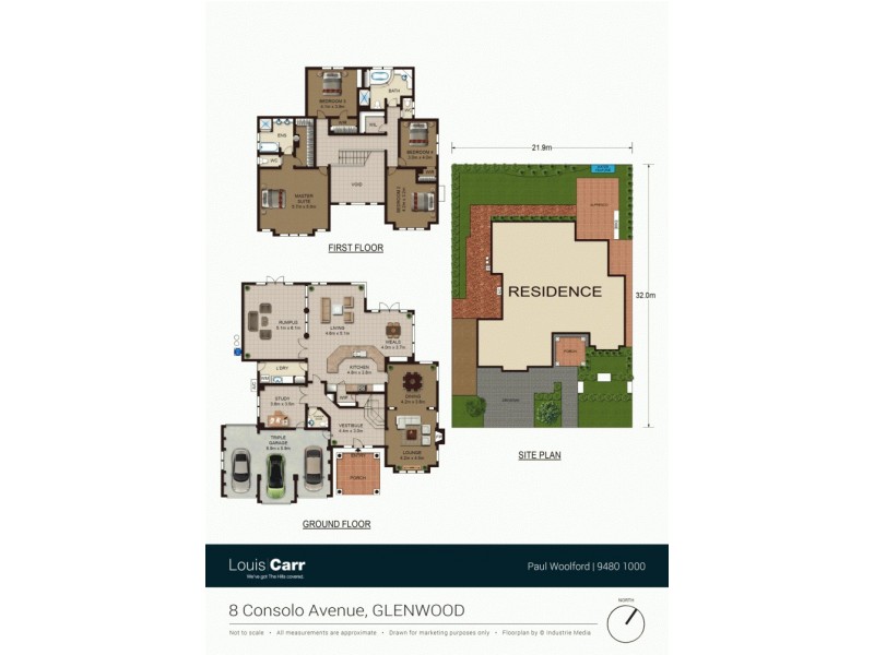 8 Consolo Avenue, Glenwood NSW 2768 Floorplan