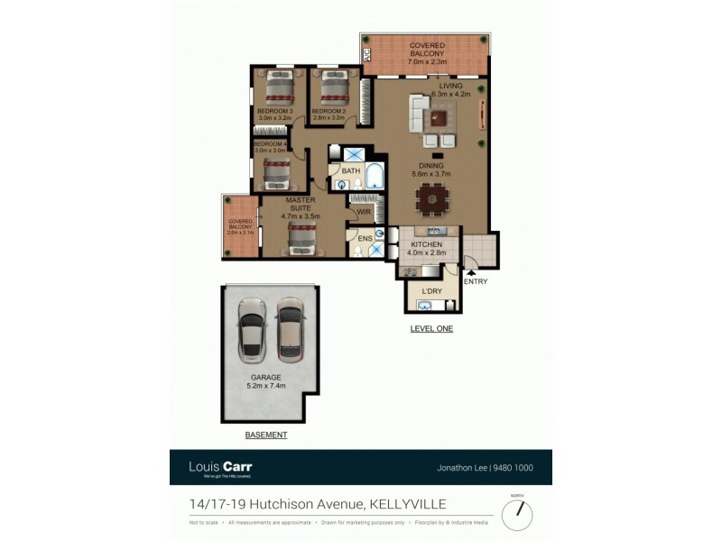 14/17-19 Hutchison Avenue, Kellyville NSW 2155 Floorplan