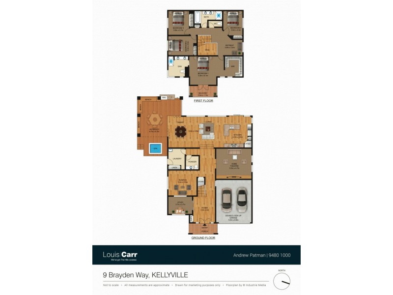 9 Brayden Way, Kellyville NSW 2155 Floorplan