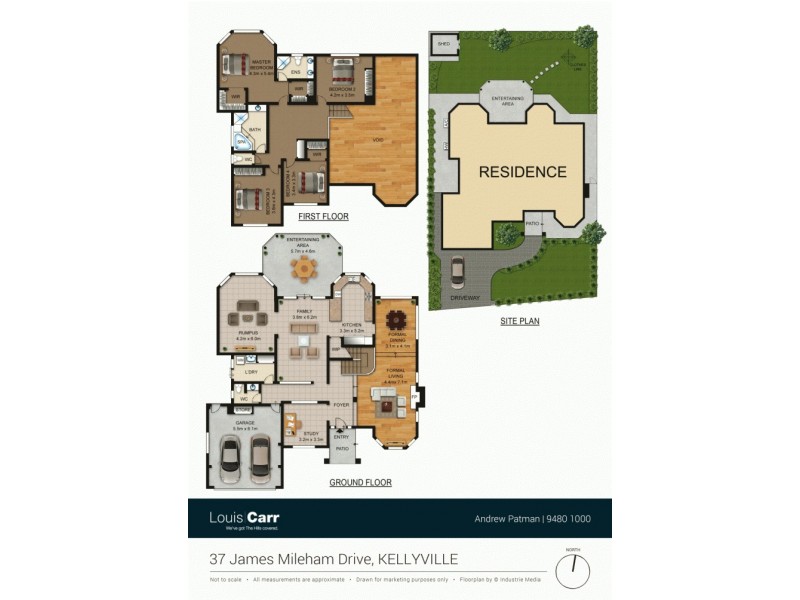 37 James Mileham Drive, Kellyville NSW 2155 Floorplan