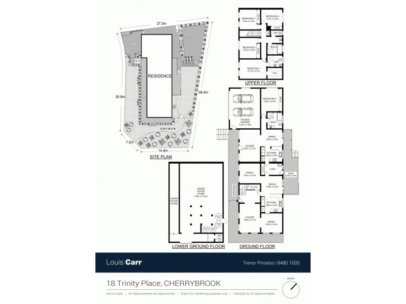 18 Trinity Place, Cherrybrook NSW 2126 Floorplan