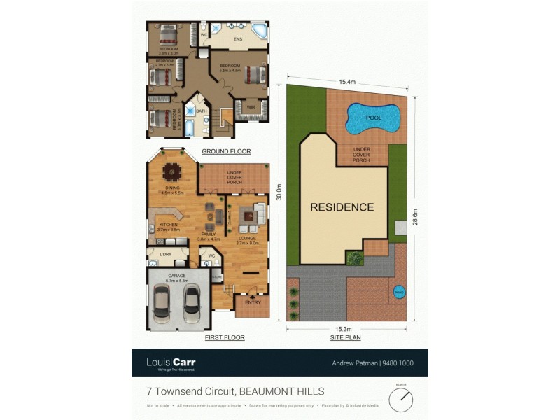 7 Townsend Circuit, Beaumont Hills NSW 2155 Floorplan