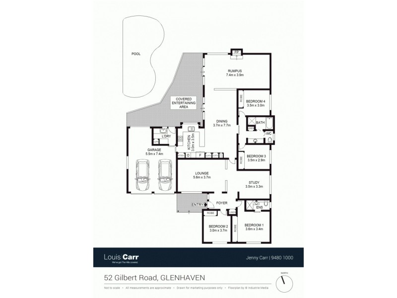 52 Gilbert Road, Glenhaven NSW 2156 Floorplan
