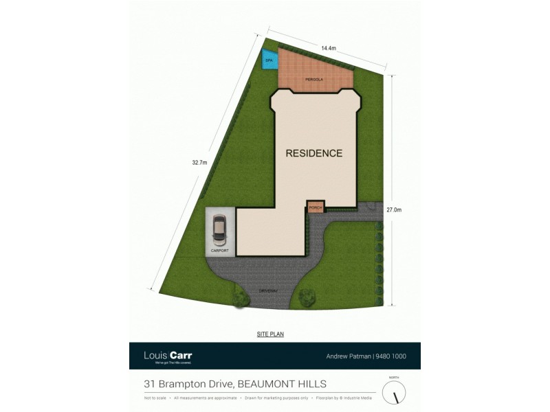 31 Brampton Drive, Beaumont Hills NSW 2155 Floorplan