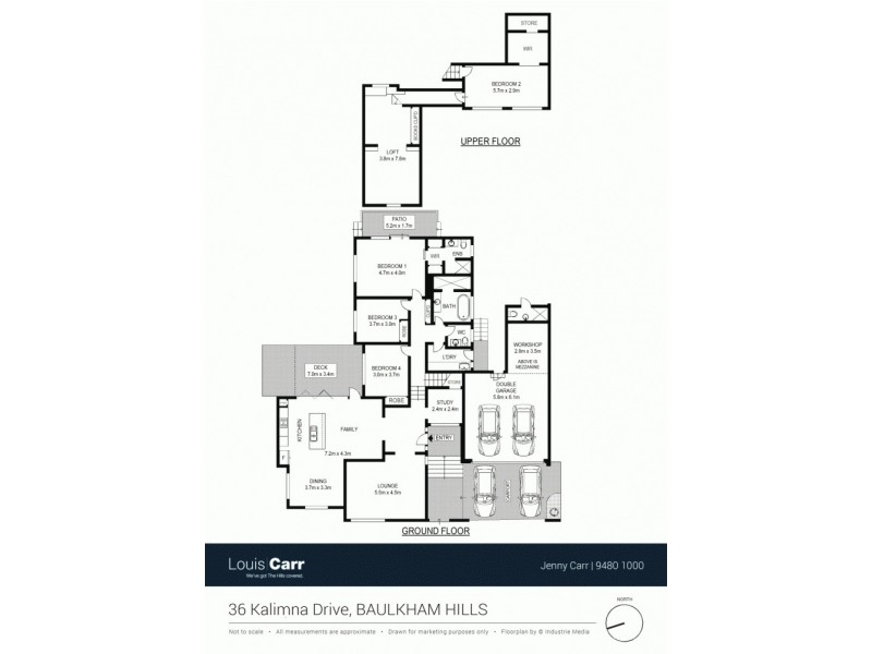 36 Kalimna Drive, Baulkham Hills NSW 2153 Floorplan