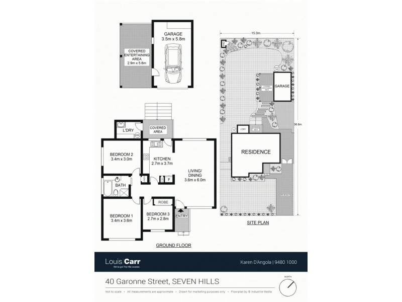 40 Garonne Street, Seven Hills NSW 2147 Floorplan