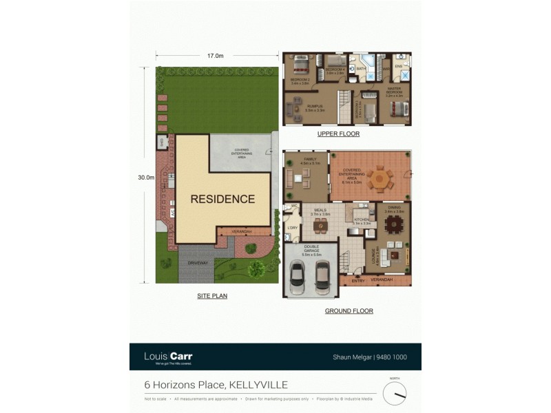 6 Horizons Place, Kellyville NSW 2155 Floorplan