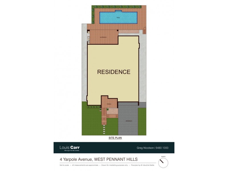 4 Yarpole Avenue, West Pennant Hills NSW 2125 Floorplan