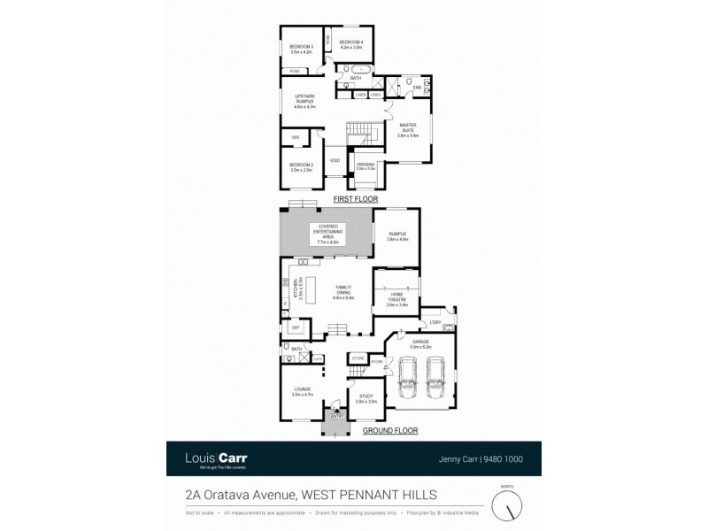 2A Oratava Avenue, West Pennant Hills NSW 2125 Floorplan