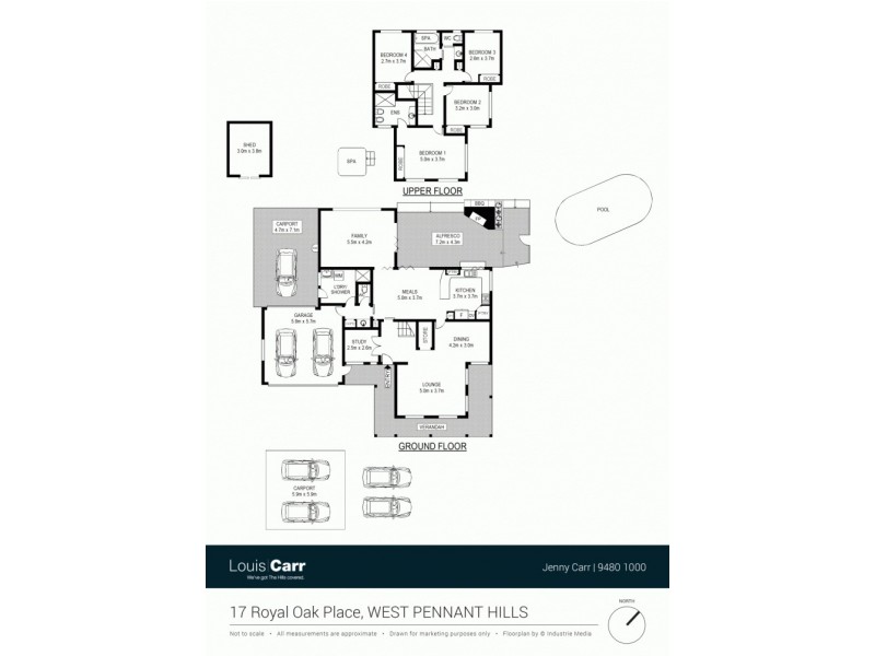 17 Royal Oak Place, West Pennant Hills NSW 2125 Floorplan