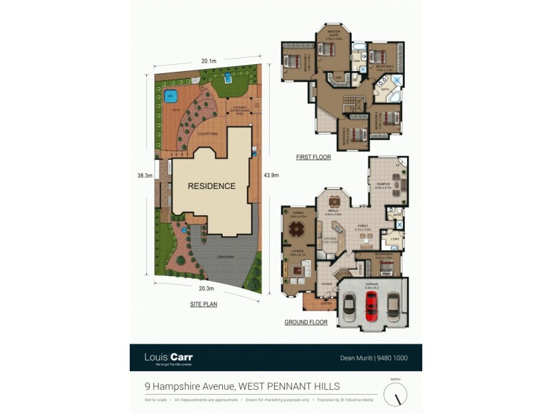 9 Hampshire Avenue, West Pennant Hills NSW 2125 Floorplan