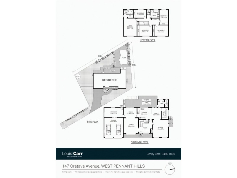 147 Oratava Avenue, West Pennant Hills NSW 2125 Floorplan