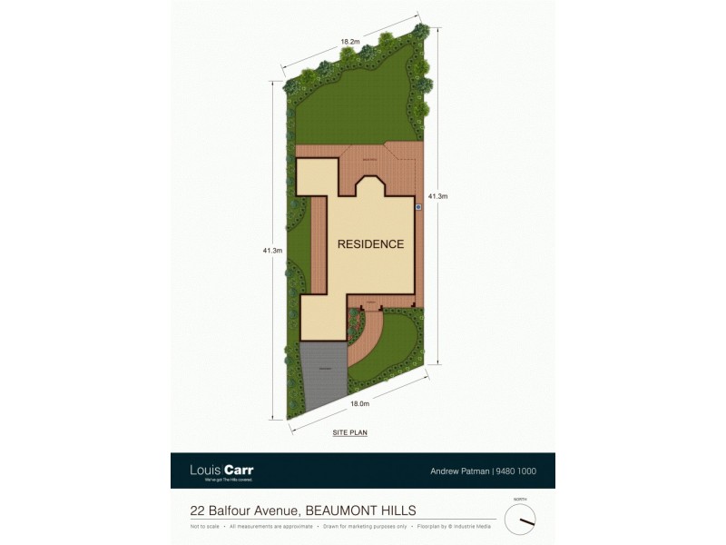22 Balfour Avenue, Beaumont Hills NSW 2155 Floorplan