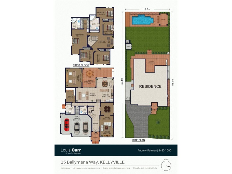 35 Ballymena Way, Kellyville NSW 2155 Floorplan