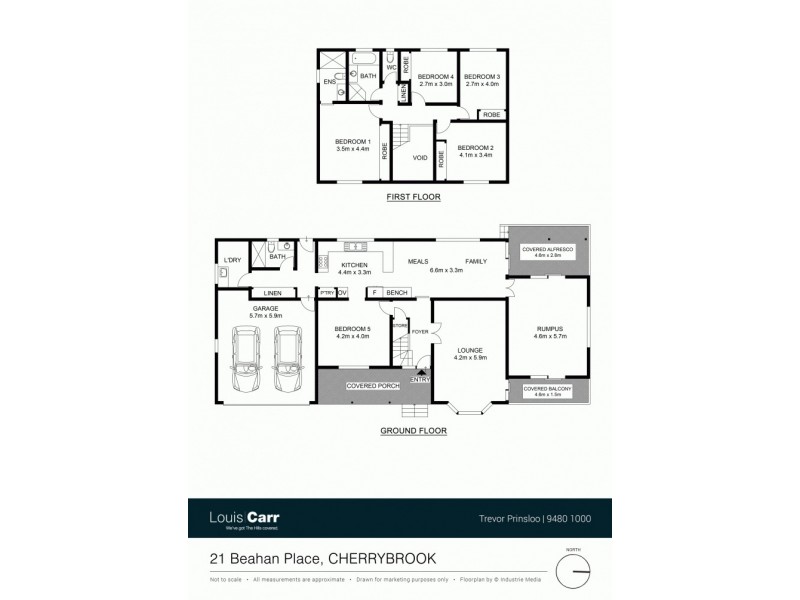 21 Beahan Place, Cherrybrook NSW 2126 Floorplan