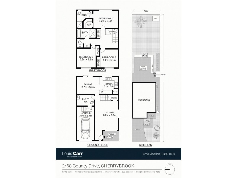 2/68 County Drive, Cherrybrook NSW 2126 Floorplan