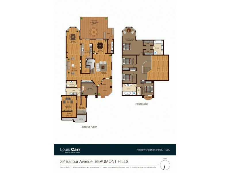 32 Balfour Avenue, Beaumont Hills NSW 2155 Floorplan