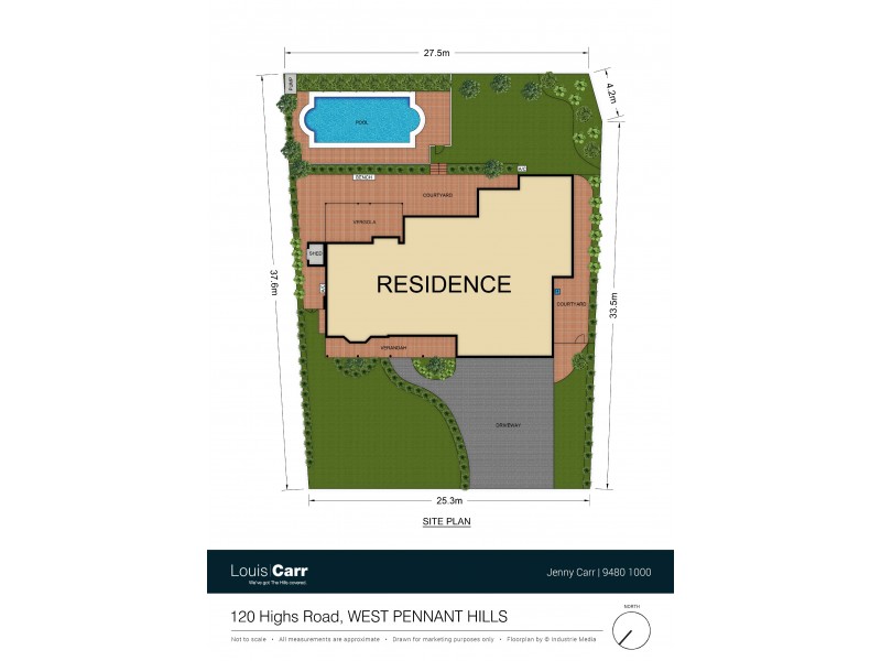 120 Highs Road, West Pennant Hills NSW 2125 Floorplan