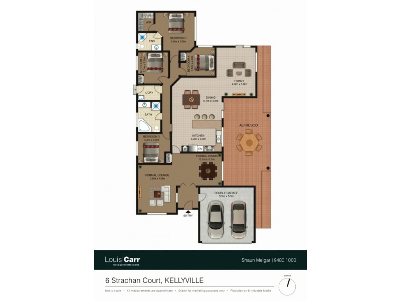 6 Strachan Court, Kellyville NSW 2155 Floorplan