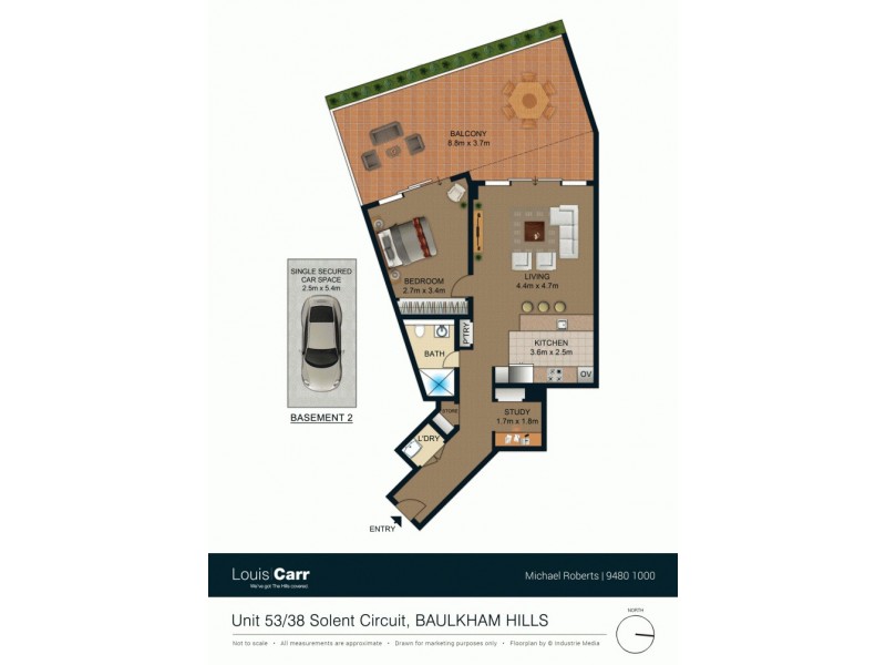 53/38 Solent Circuit, Baulkham Hills NSW 2153 Floorplan