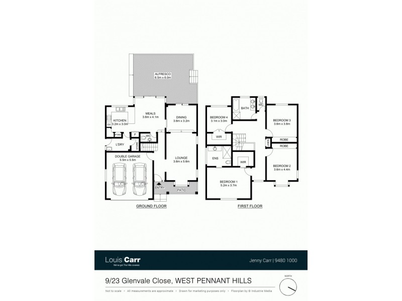 9/23 Glenvale Close, West Pennant Hills NSW 2125 Floorplan
