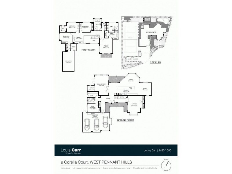 9 Corella Court, West Pennant Hills NSW 2125 Floorplan