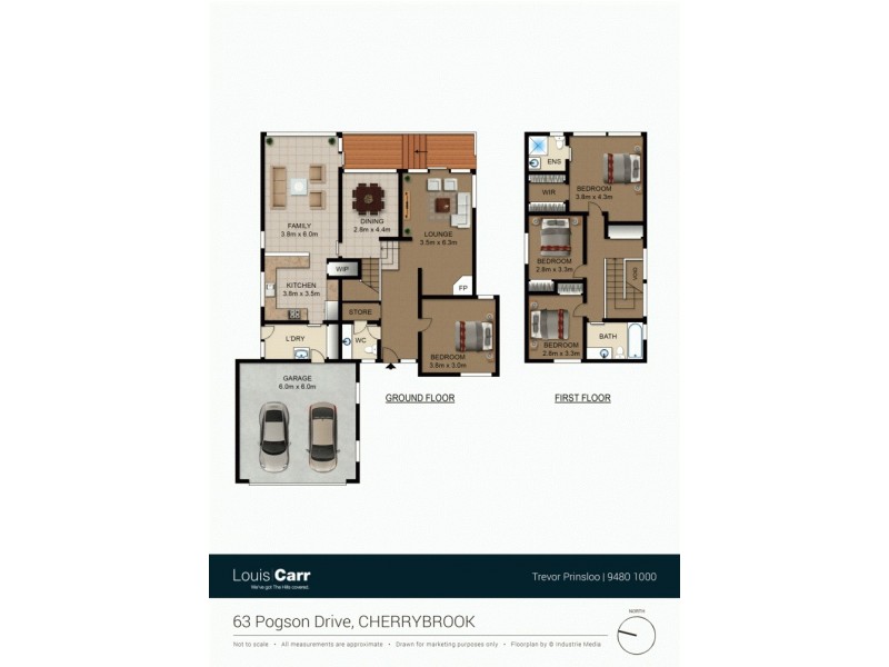 63 Pogson Drive, Cherrybrook NSW 2126 Floorplan