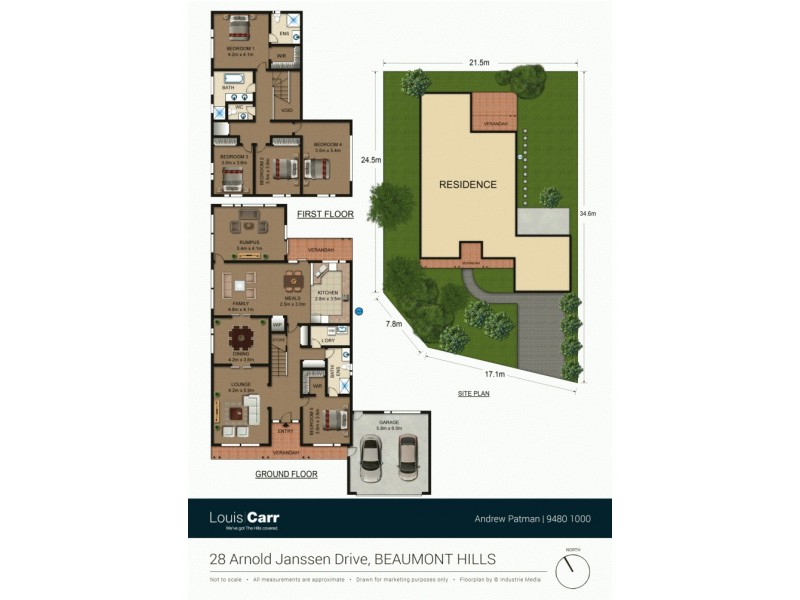 28 Arnold Janssen Drive, Beaumont Hills NSW 2155 Floorplan