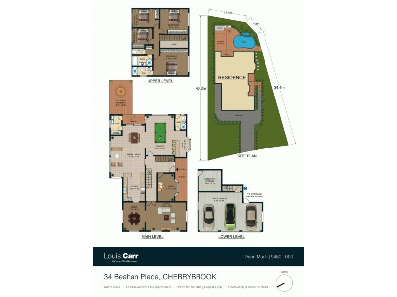 34 Beahan Place, Cherrybrook NSW 2126 Floorplan