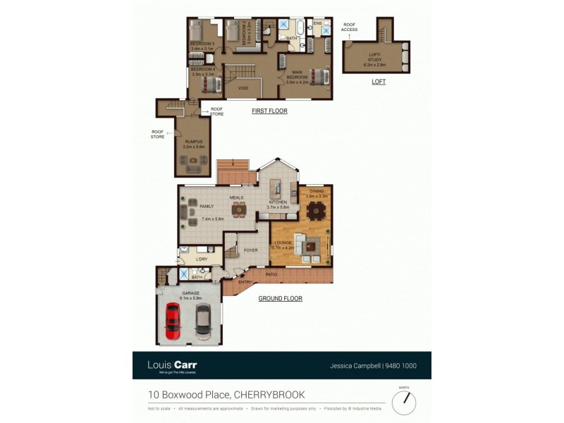 10 Boxwood Place, Cherrybrook NSW 2126 Floorplan
