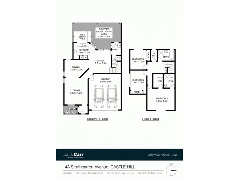 14a Strathcarron Avenue, Castle Hill NSW 2154 Floorplan