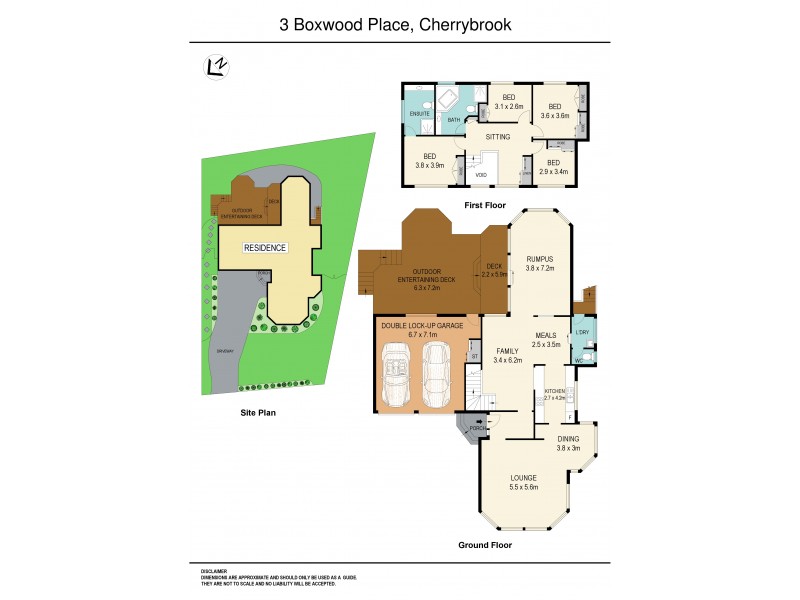 3 Boxwood Place, Cherrybrook NSW 2126 Floorplan