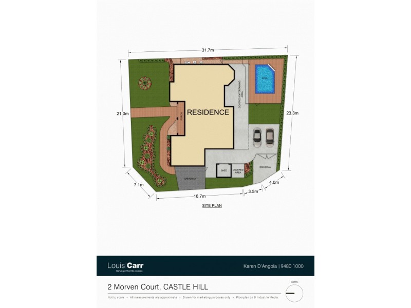 2 Morven Court, Castle Hill NSW 2154 Floorplan