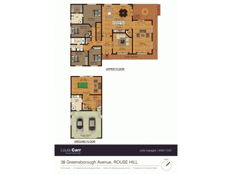 38 Greensborough Rd, Rouse Hill NSW 2155 Floorplan