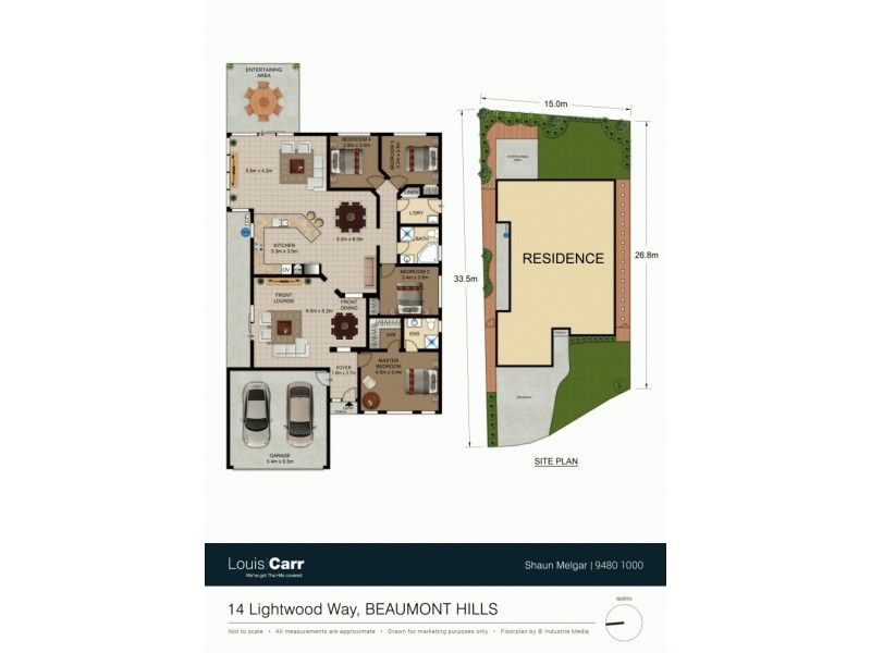 14 Lightwood Way, Beaumont Hills NSW 2155 Floorplan