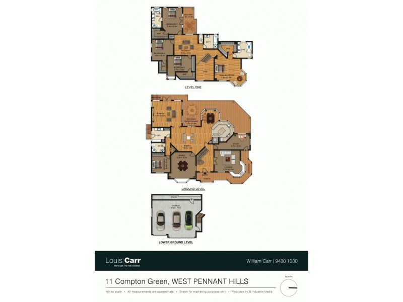 11 Compton Green, West Pennant Hills NSW 2125 Floorplan