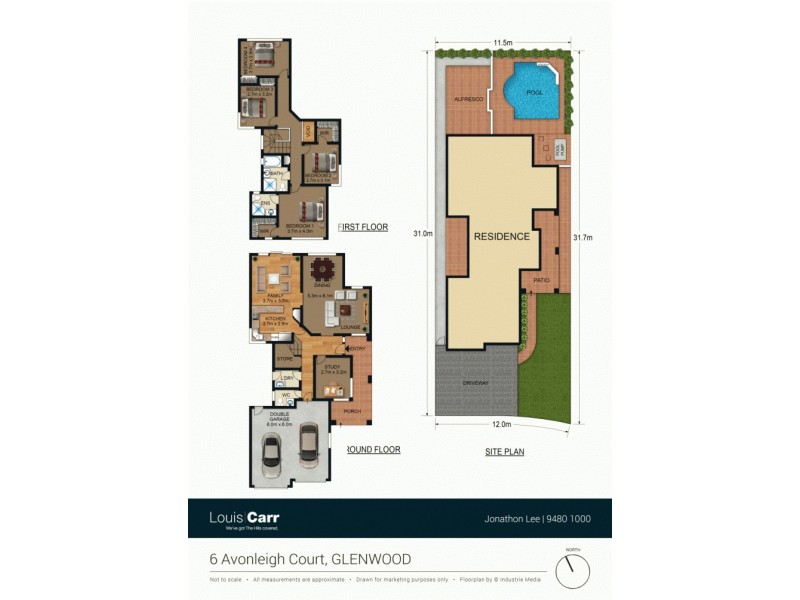 6 Avonleigh Court, Glenwood NSW 2768 Floorplan