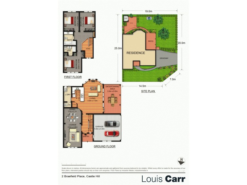2 Braefield Place, Castle Hill NSW 2154 Floorplan
