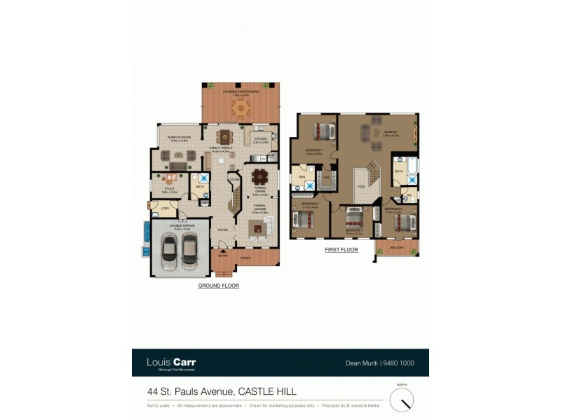 44 St Pauls Avenue, Castle Hill NSW 2154 Floorplan