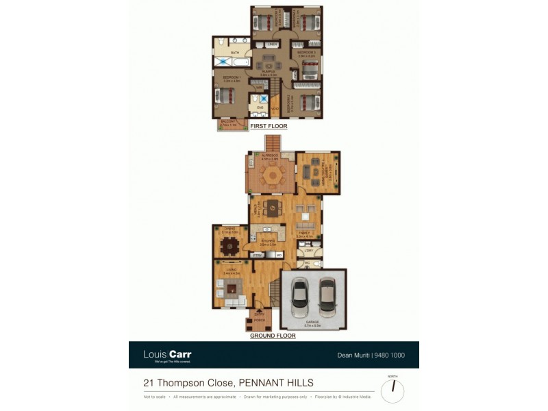 21 Thompson Close, West Pennant Hills NSW 2125 Floorplan