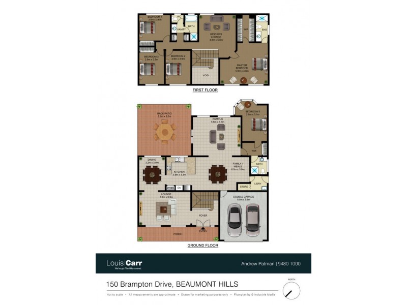 150 Brampton Drive, Beaumont Hills NSW 2155 Floorplan
